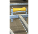 Kölrulle 300mm Polyvinyl justerbar  & balk (Båtslip 12-2000)