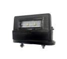 Skyltlykta Aspöck LED Regpoint small 12-24V m 0,8m kabel