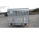 Bak-lucka/ramp HB4  sträckmetall 1,25m