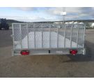 Bak-lucka/ramp HB4 sträckmetall 1m