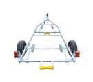Båtvagn motorbåtar med V-skrov 4,6-6m & 1000kg
