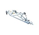 Båtvagn motorbåtar med V-skrov 4-5,3m & 800kg