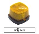 Sidomarkeringslykta Hella 62x62x40