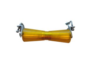Kölrulle 300mm Polyvinyl med axel, fäste sats