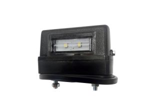Skyltlykta Aspöck LED Regpoint small 12-24V m 0,8m kabel