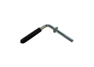 Låsspak M10x65  Stål FZN+ plast