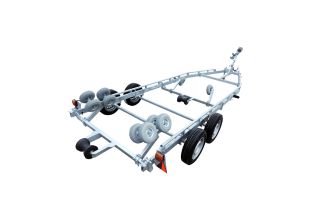 Båtvagn för motorbåtar med V-skrov  5,5-7,2m & 2000kg