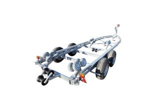 Båtvagn motorbåtar med V-skrov  7,2-9,8m & 4000kg