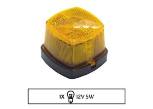 Sidomarkeringslykta Hella 62x62x40