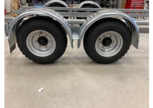 Förstärkning 4 x plåtstänkskärmar, durkaluminium LGF4000T