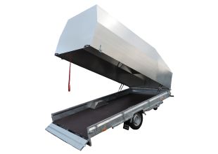 Skotersläp 4,5x1,95m 1350kg