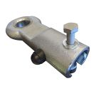 Dragögla 40mm, passar Ø50 rör M12-M12