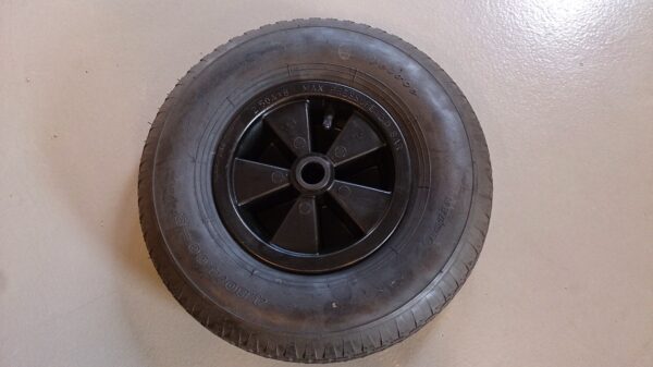 Luftgummihjul 4.00x8'' 4lag  Glidlager