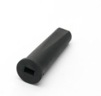 Aspöck ändstycke för kapad DC-kabel