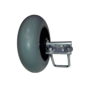 Extra massivhjul på konsol båtslip 12-2000 , 400kg/st