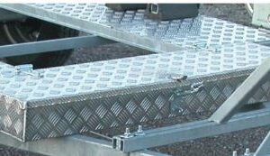 Låda 500x500x900 Durkaluminium