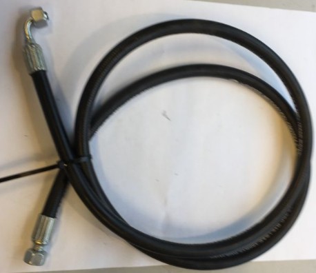 Hydraulslang 1/4" L=1,75m rak-90