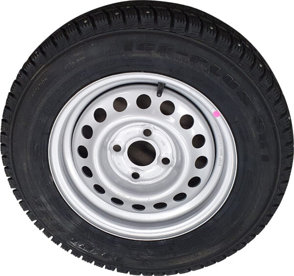 V-hjul 155x13"C8 4B Dubbat 600kg