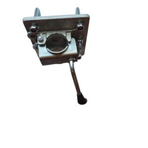 Stödhjulsfäste + klämplatta 48mm gjuten 2019-för 100x40 rör