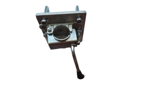 Stödhjulsfäste + klämplatta 48mm gjuten 2019-för 100x40 rör