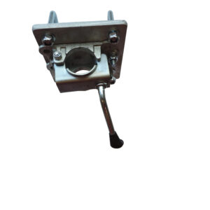 Stödhjulsfäste + klämplatta 48mm gjuten 2019-för 100x40 rör - Bild 3