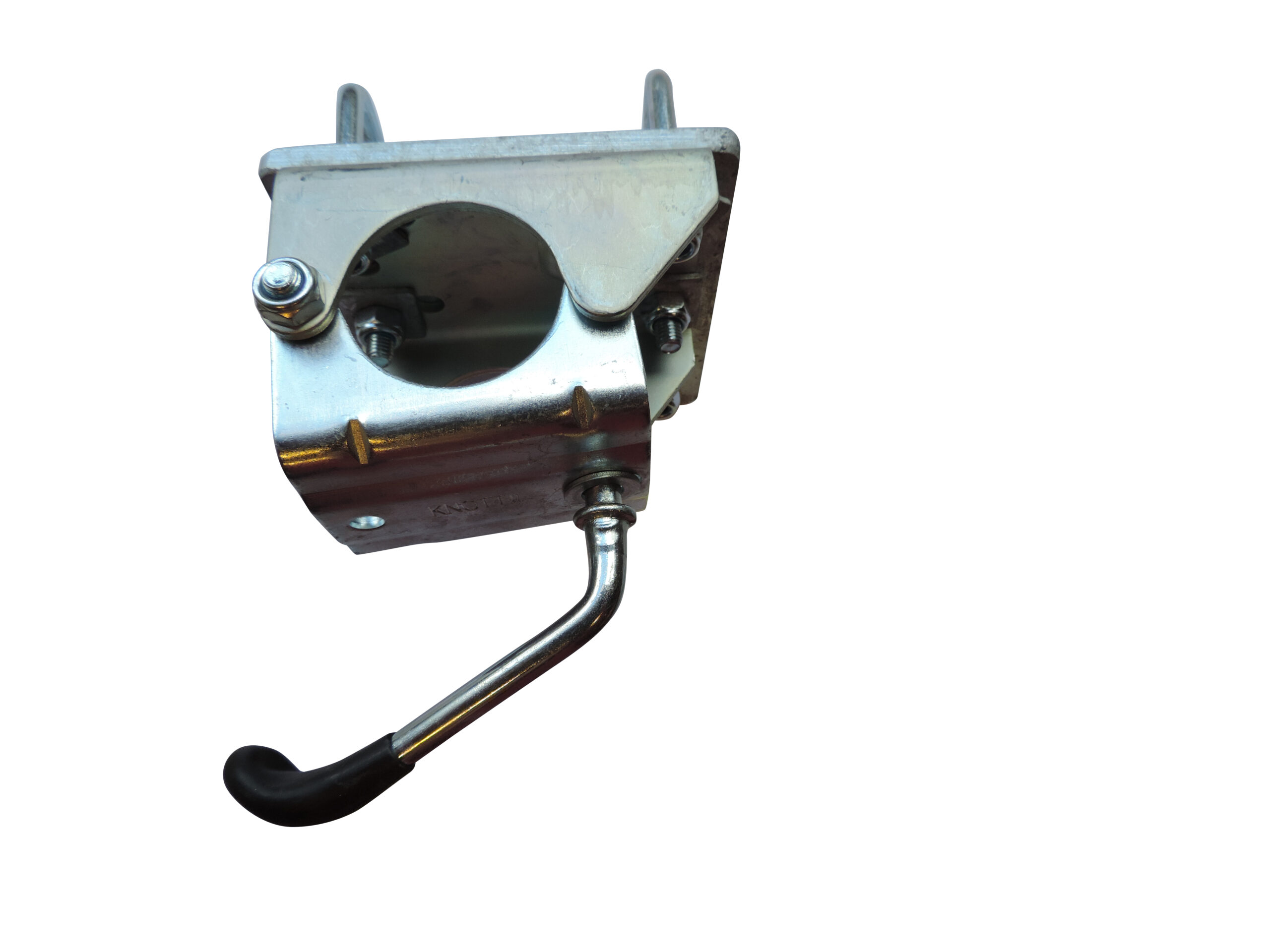 Stödhjulsfäste + klämplatta 60mm  2019-för 100x40 rör - Bild 1