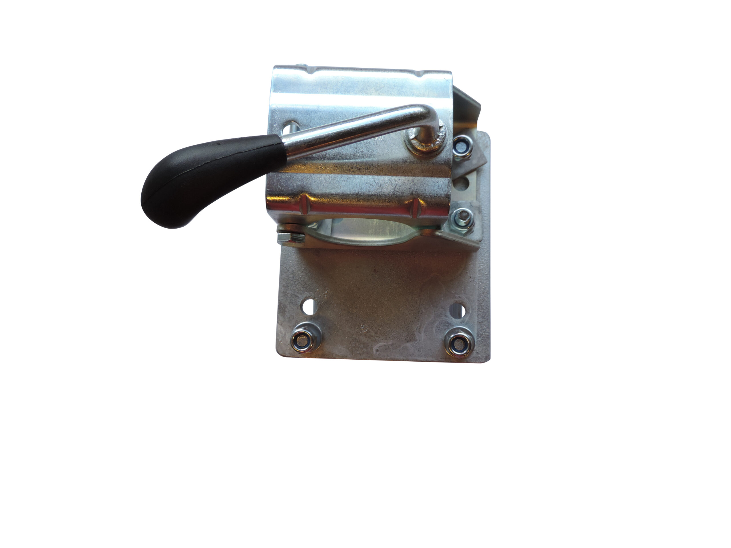 Stödhjulsfäste + klämplatta 48mm gjuten 2019-för 120x40 rör - Bild 1