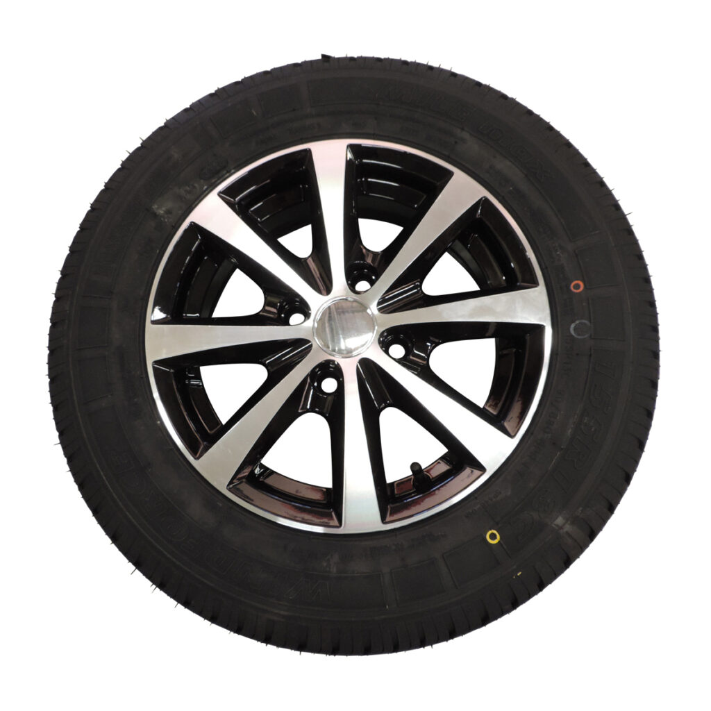 S-hjul 155x13"C8 4B ALU 600kg