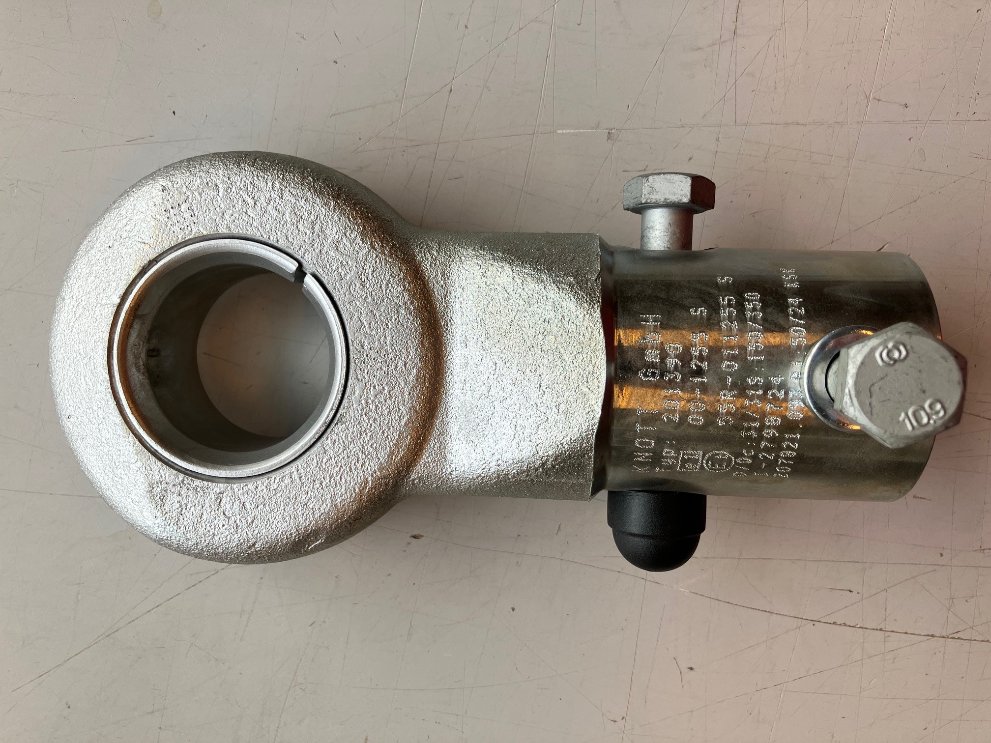 Dragögla 50mm, passar Ø50 rör M14-M14 korslagd - Bild 2