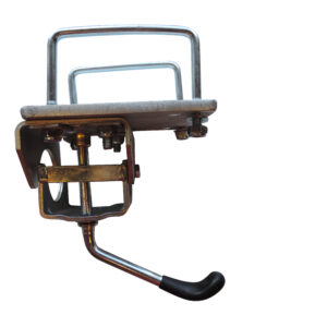 Stödhjulsfäste + klämplatta 60mm  2019-för 120x60 rör - Bild 2