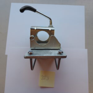 Stödhjulsfäste + klämplatta 60mm  2019-för 80x40 rör