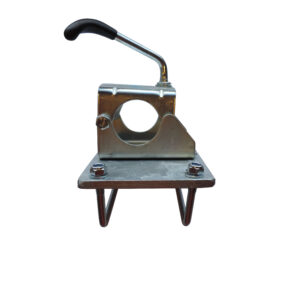 Stödhjulsfäste + klämplatta 60mm  2019-för 120x40 rör