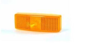 Sidomarkeringslykta lyktglas Hella nya 110x40