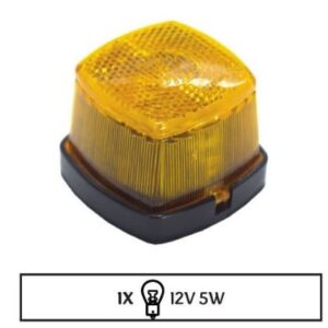 Sidomarkeringslykta Hella 62x62x40