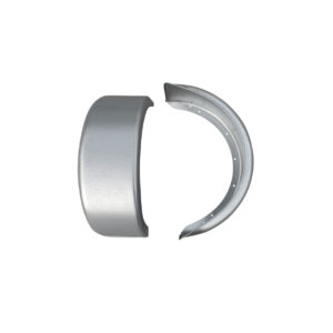 Stänkskärm 13" rak-rund 220mm