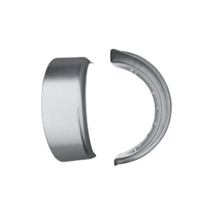 Stänkskärm 14" rak-rund 240mm