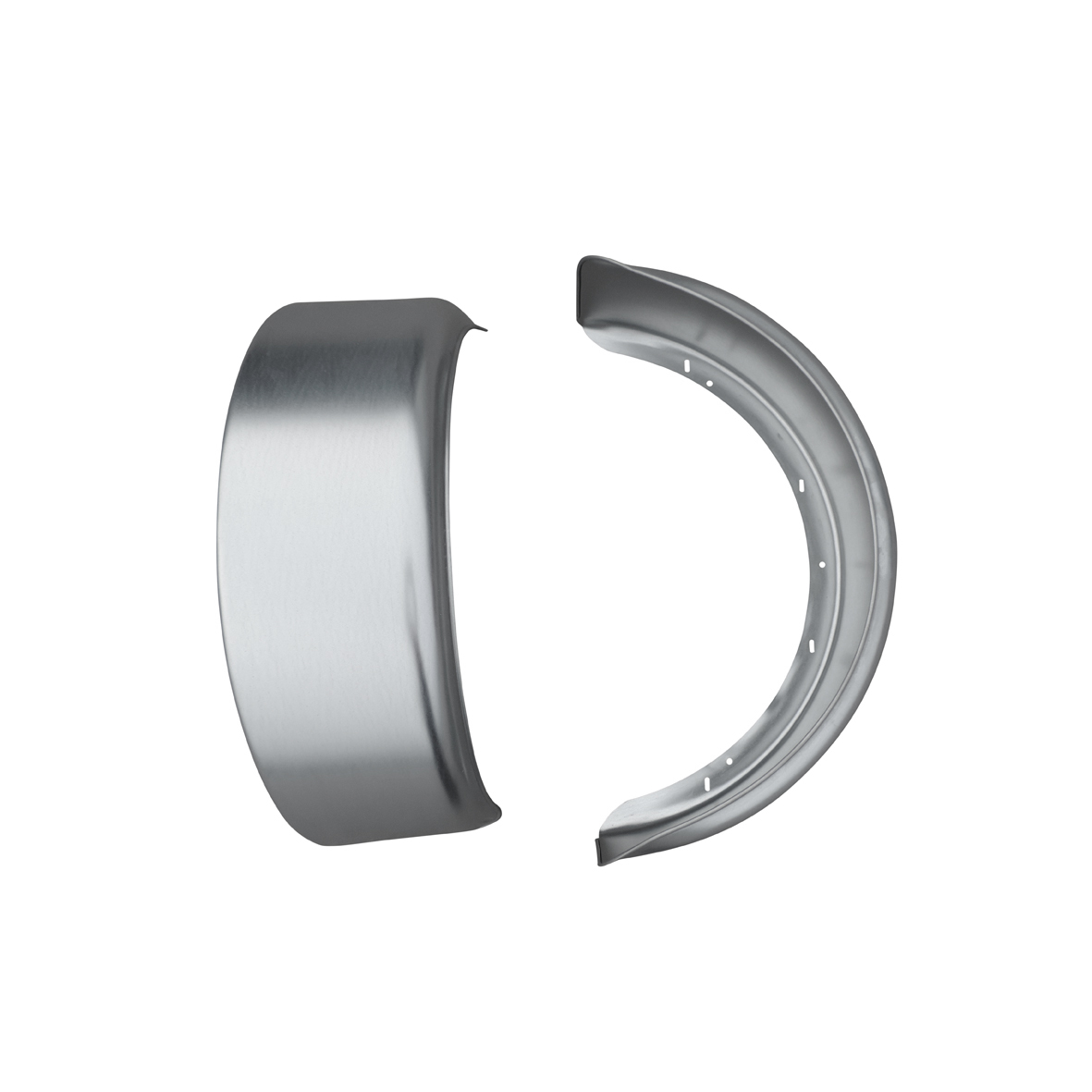 Stänkskärm 14" rak-rund 240mm - Bild 1