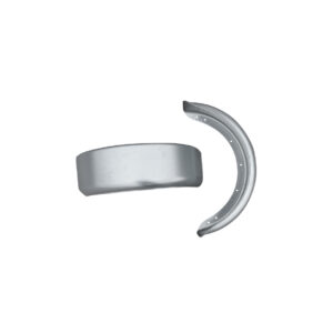 Stänkskärm 13" rak-rund 190mm