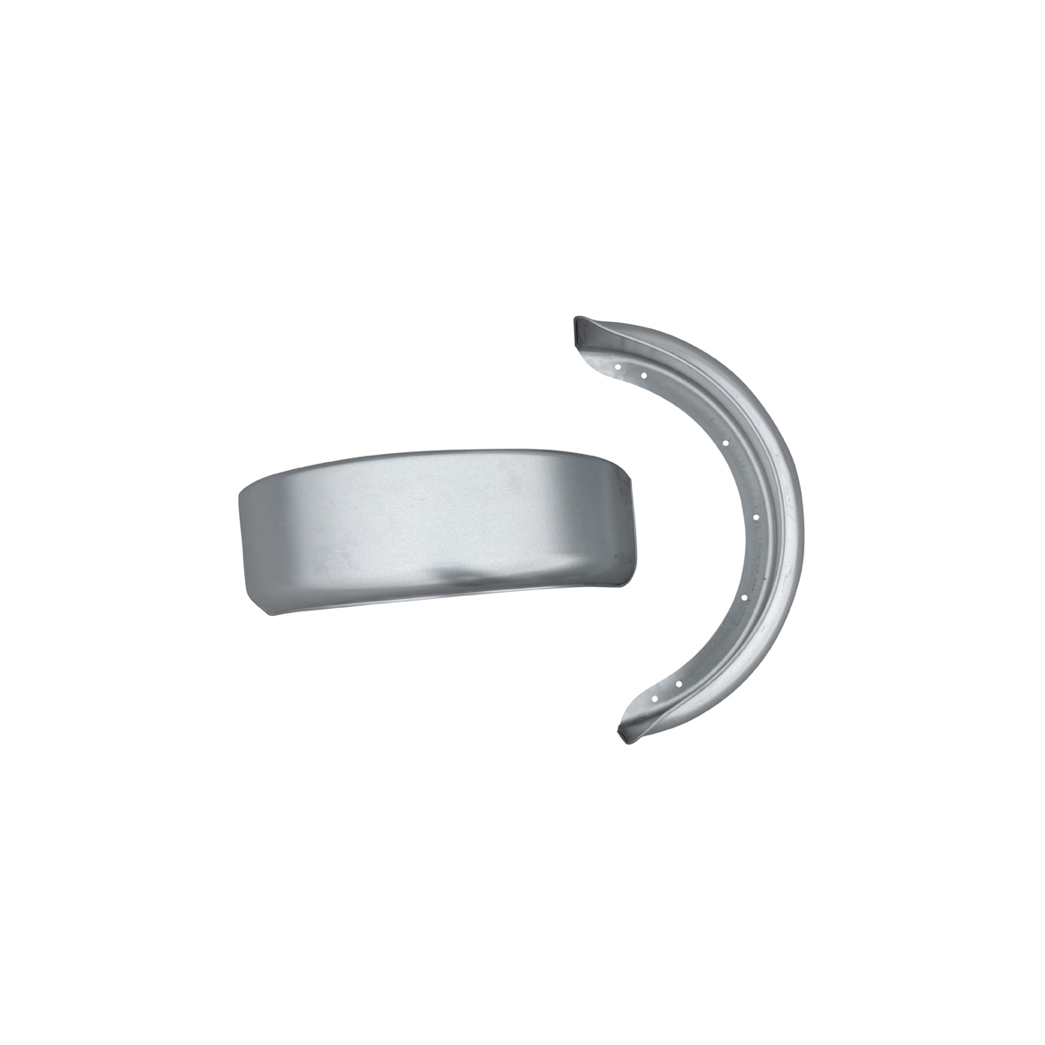 Stänkskärm 13" rak-rund 190mm - Bild 1