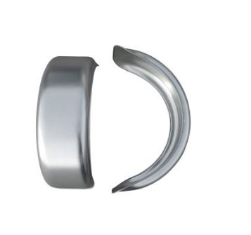 Stänkskärm 13'' rund-rund 200mm