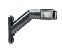 Breddmarkeringslykta LED 12-24V Aspöck Superpoint IV Höger