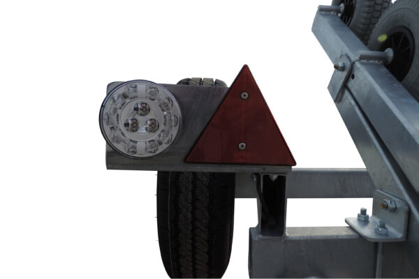 Baklykta LGF LED Aspöck Braspoint 98mm rund