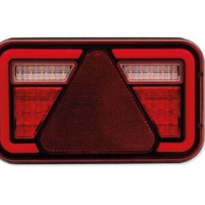 Baklykta Multiled IV V 8-polig 12-24V Gul kontakt