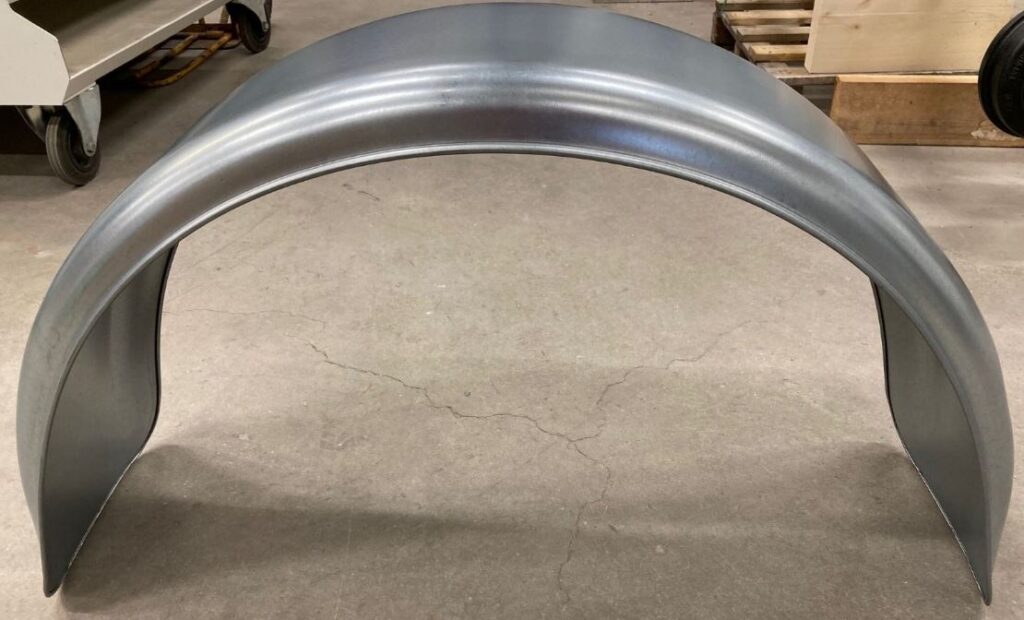 Stänkskärm 15,3" rund-rund 270mm