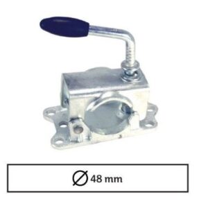 Klämplatta KNOTT stödhjul LBG48mm  Gjuten