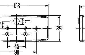 Baklykta Hella kom  V 158x64 - Bild 2