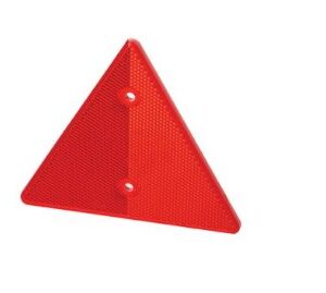 Reflex Triangel, röd