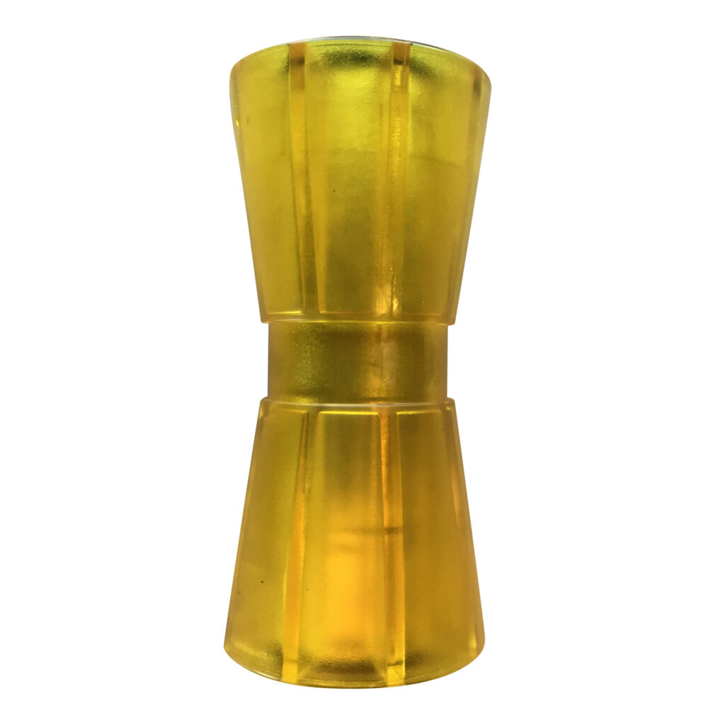 Kölrulle 200x90x61x17mm Polyvinyl Gul