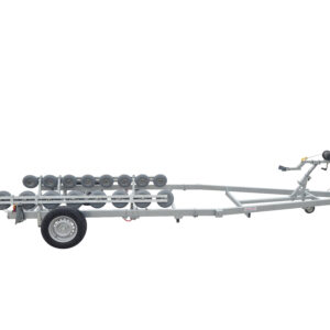 Båtvagn motorbåtar med stegskrov  4,9-6,2m 1250kg