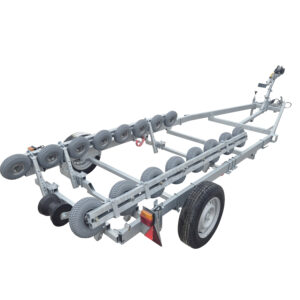 Båtvagn motorbåtar med stegskrov  4,9-6,2m 1250kg - Bild 3